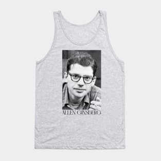 Allen Ginsberg portrait Tank Top